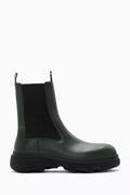 Creeper Chelsea Boots in Leather