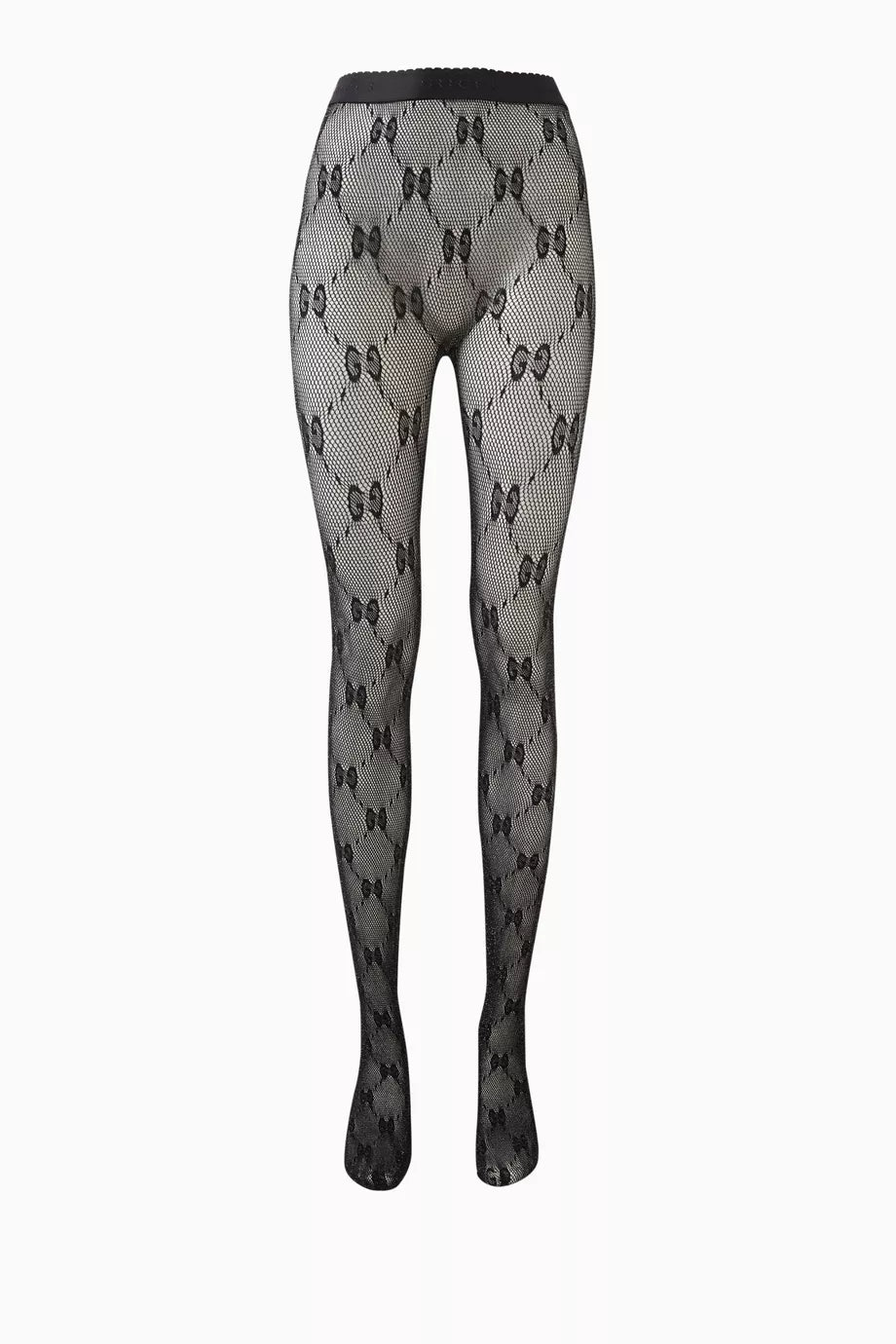 GG Tights in Stretch Knit Mesh
