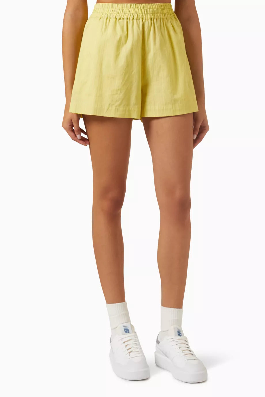 Erika Shorts in Cotton Dobby-poplin