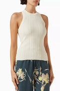 Lyra Tank Top in Rib-knit