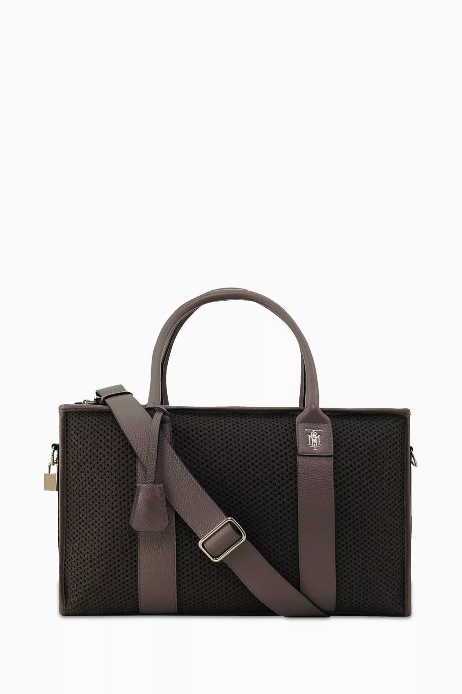 Medium Elektra Bag in Calf Leather & Cotton