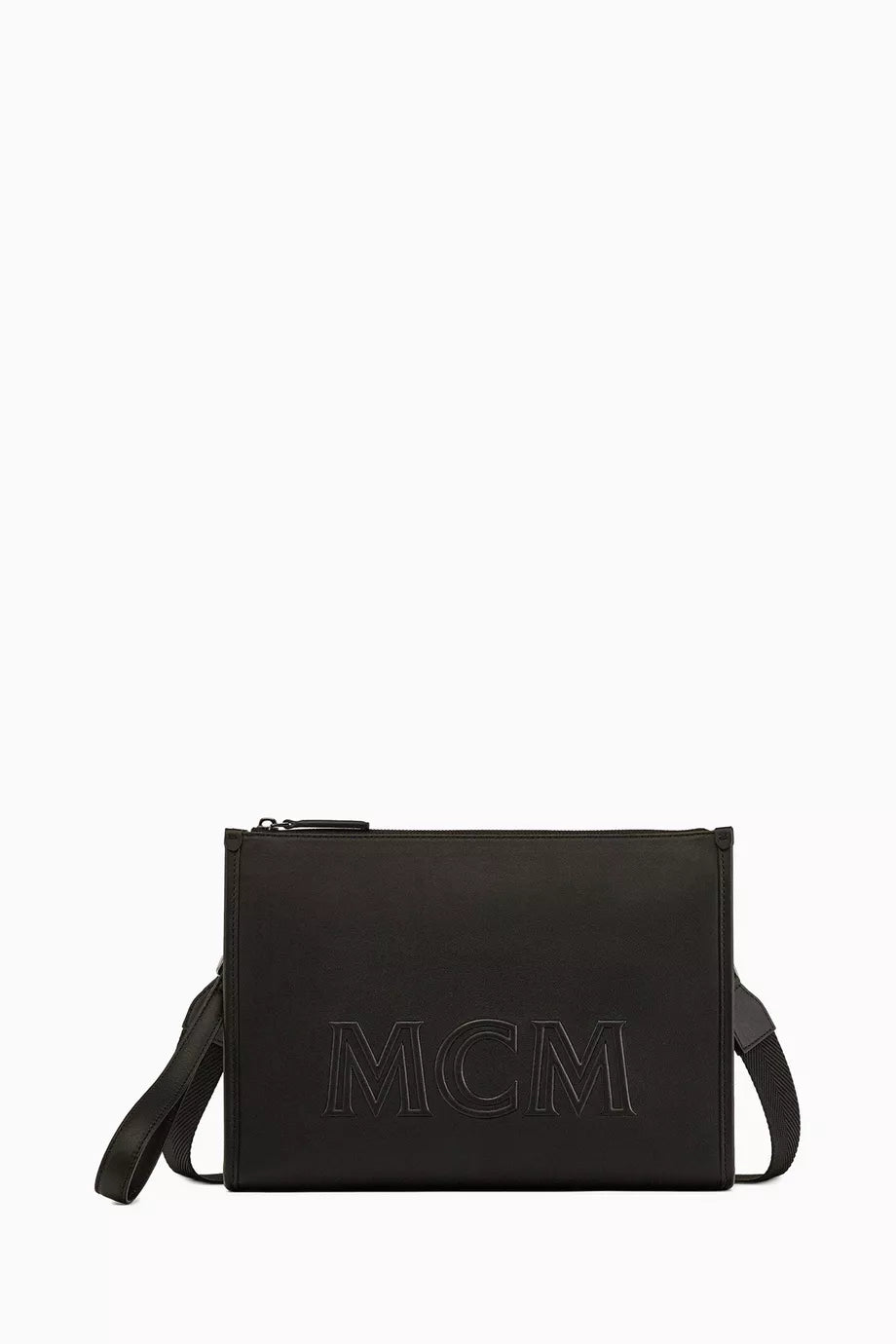 Large Aren Crossbody Pouch in Spanish Calf Leather
