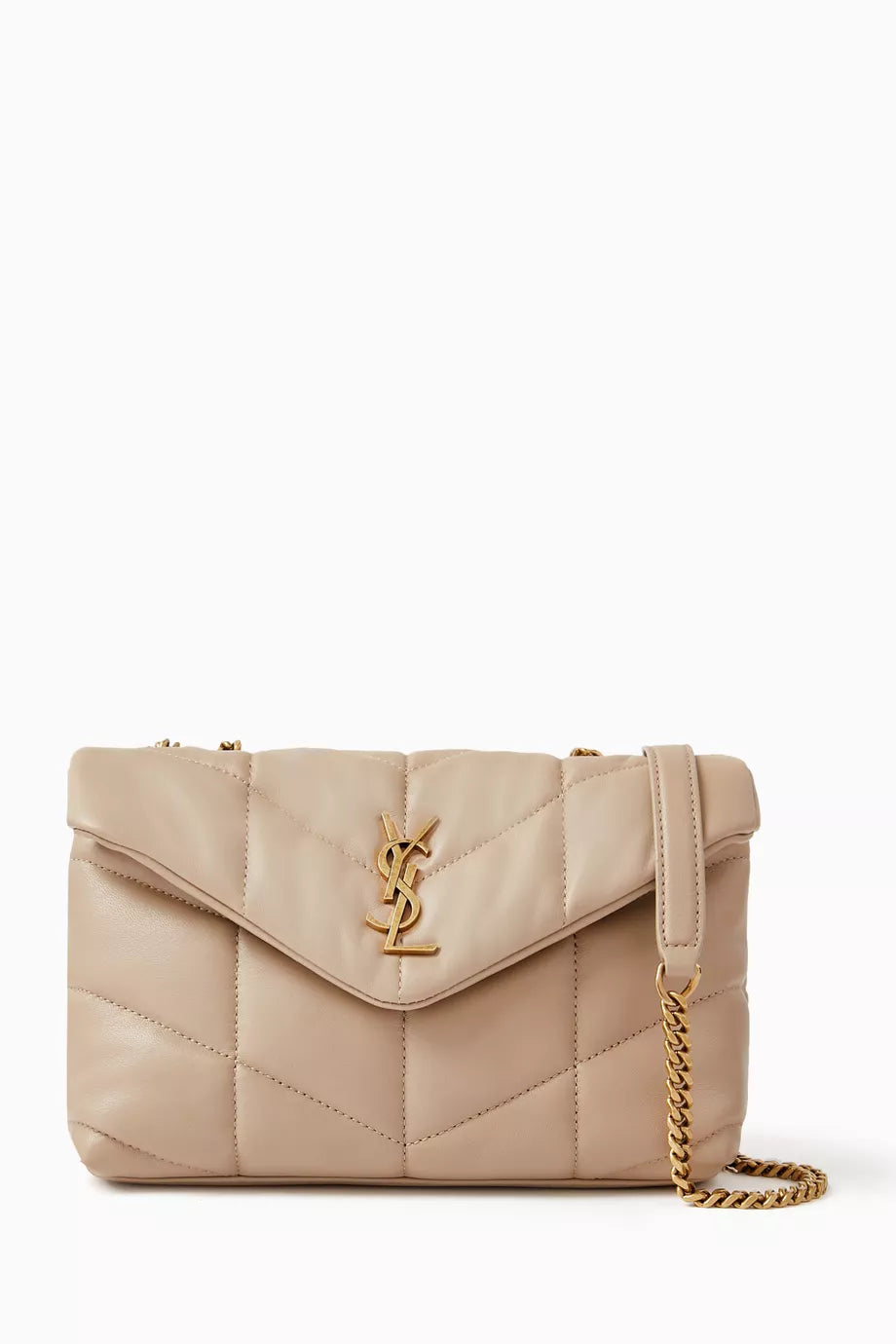 Mini Puffer Toy Crossbody Bag in Quilted Leather