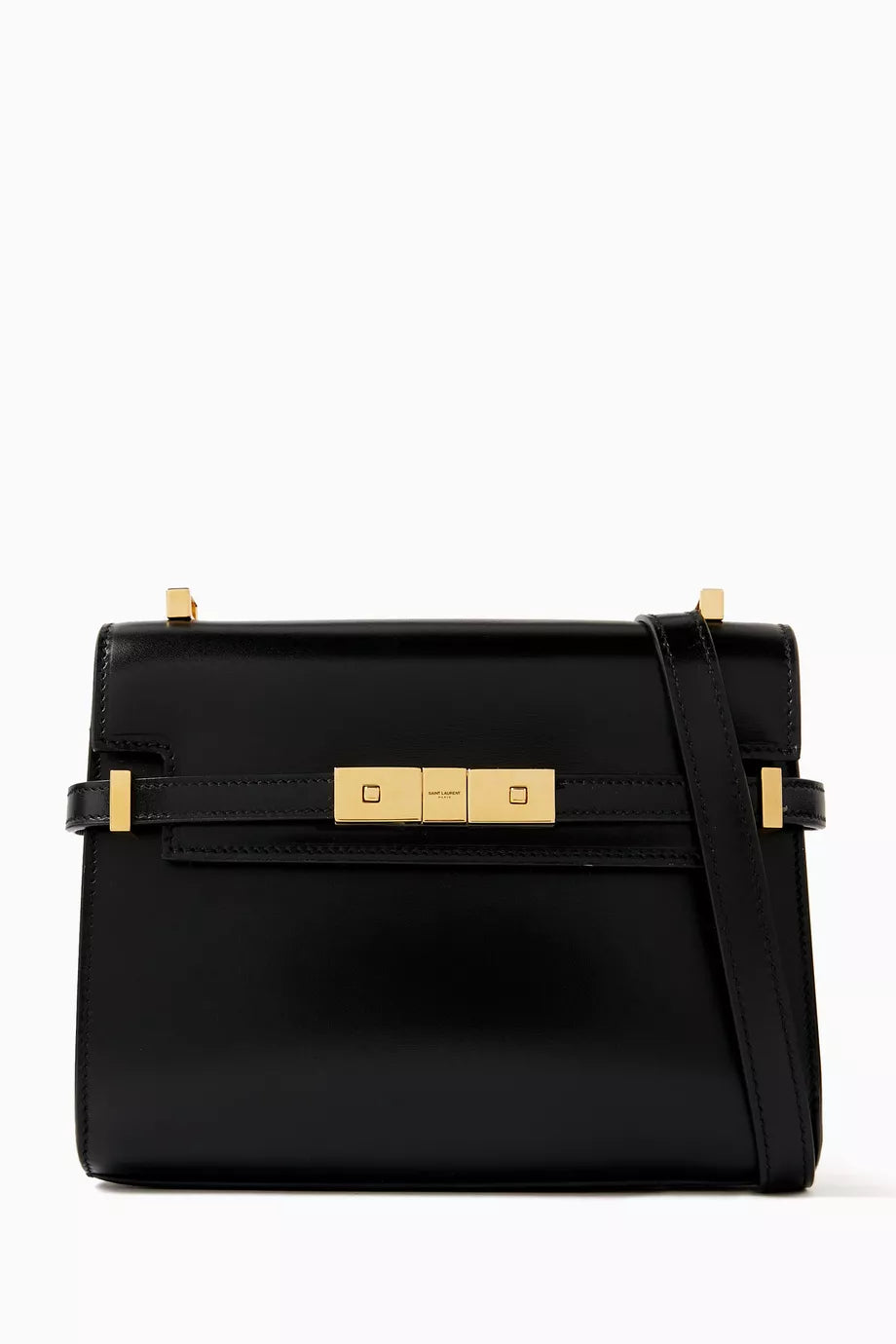 Mini Manhattan Shoulder Bag in Box Leather