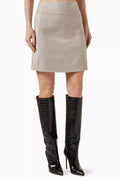 Ali Mini Skirt in Wool