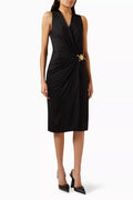 Medusa 90's Midi Dress in Viscose