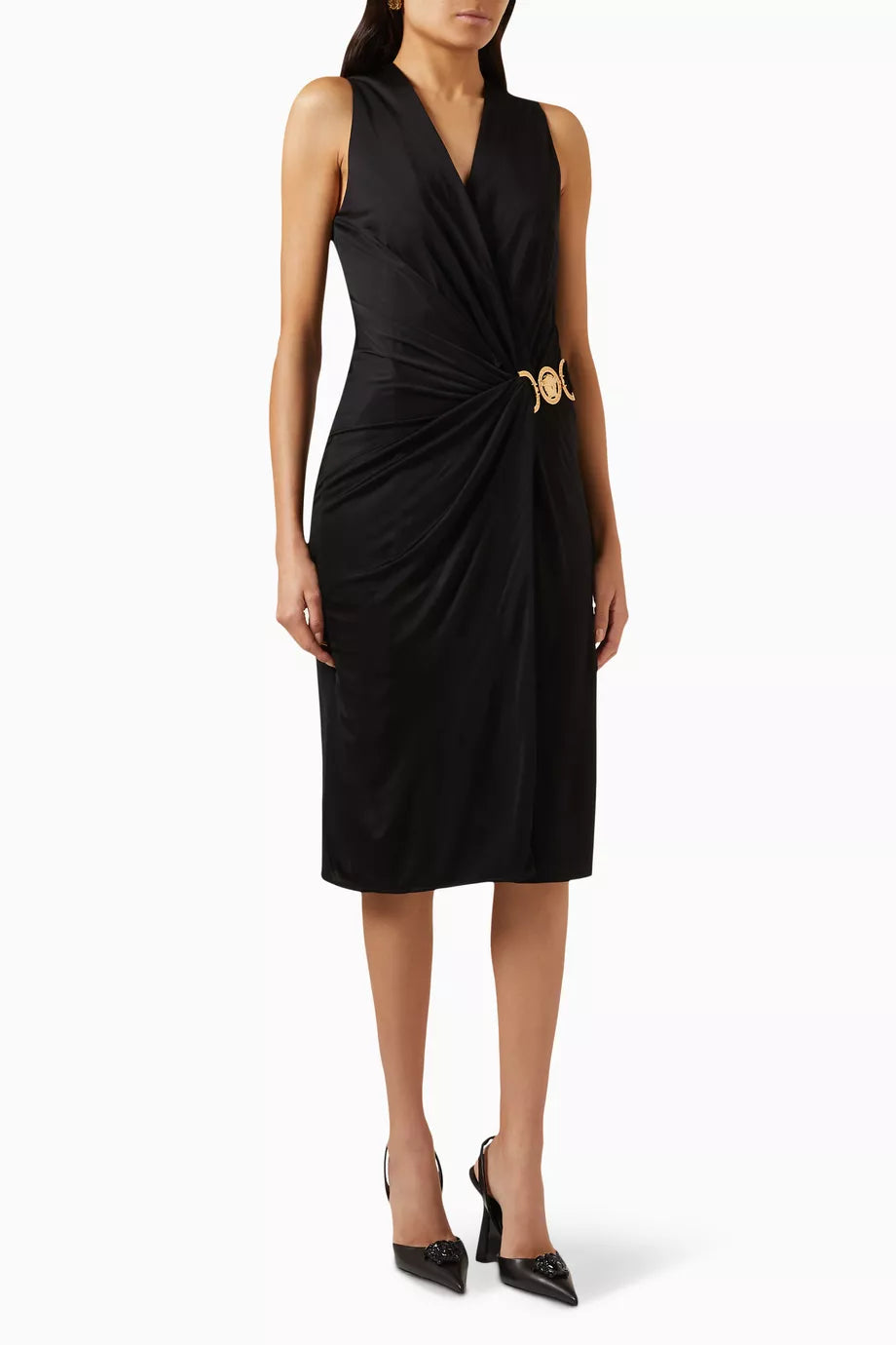 Medusa 90's Midi Dress in Viscose