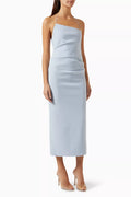 Andy Asymmetric Midi Dress