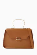 Afaf Top-handle Bag in Leather