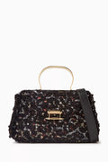 Mini Afaf Top-handle Bag in Couture Fabric
