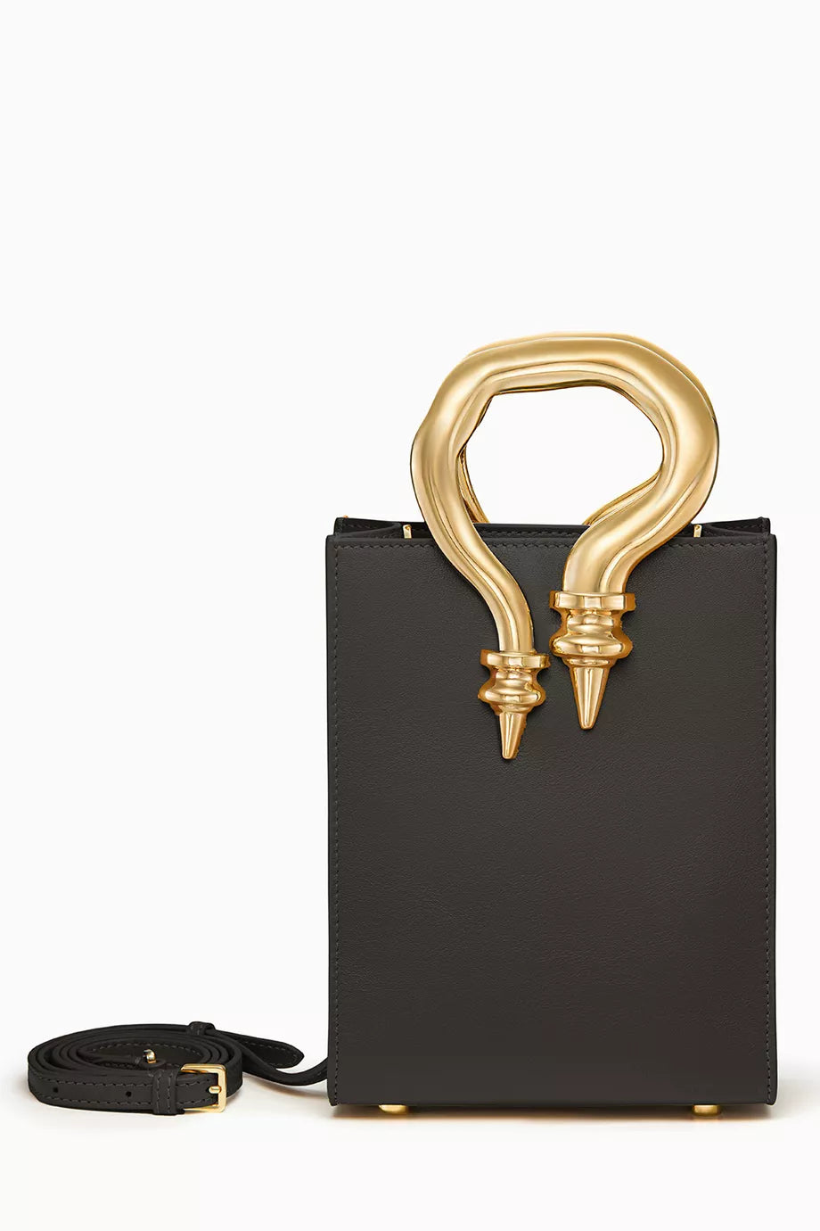 Mini Shopper Bag in Leather