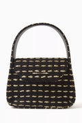 Mini Feryel Top-handle Bag in Couture Fabric