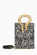 Mini Shopper Bag in Calfhair