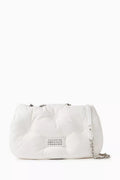 Glam Slam Flap Shoulder Bag in Quilted Nappa