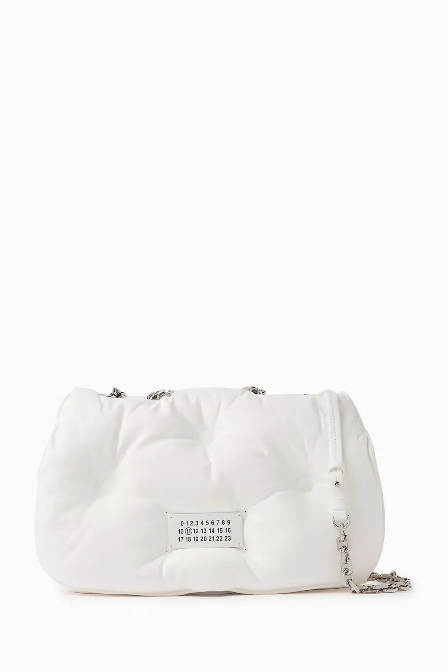 Glam Slam Flap Shoulder Bag in Quilted Nappa
