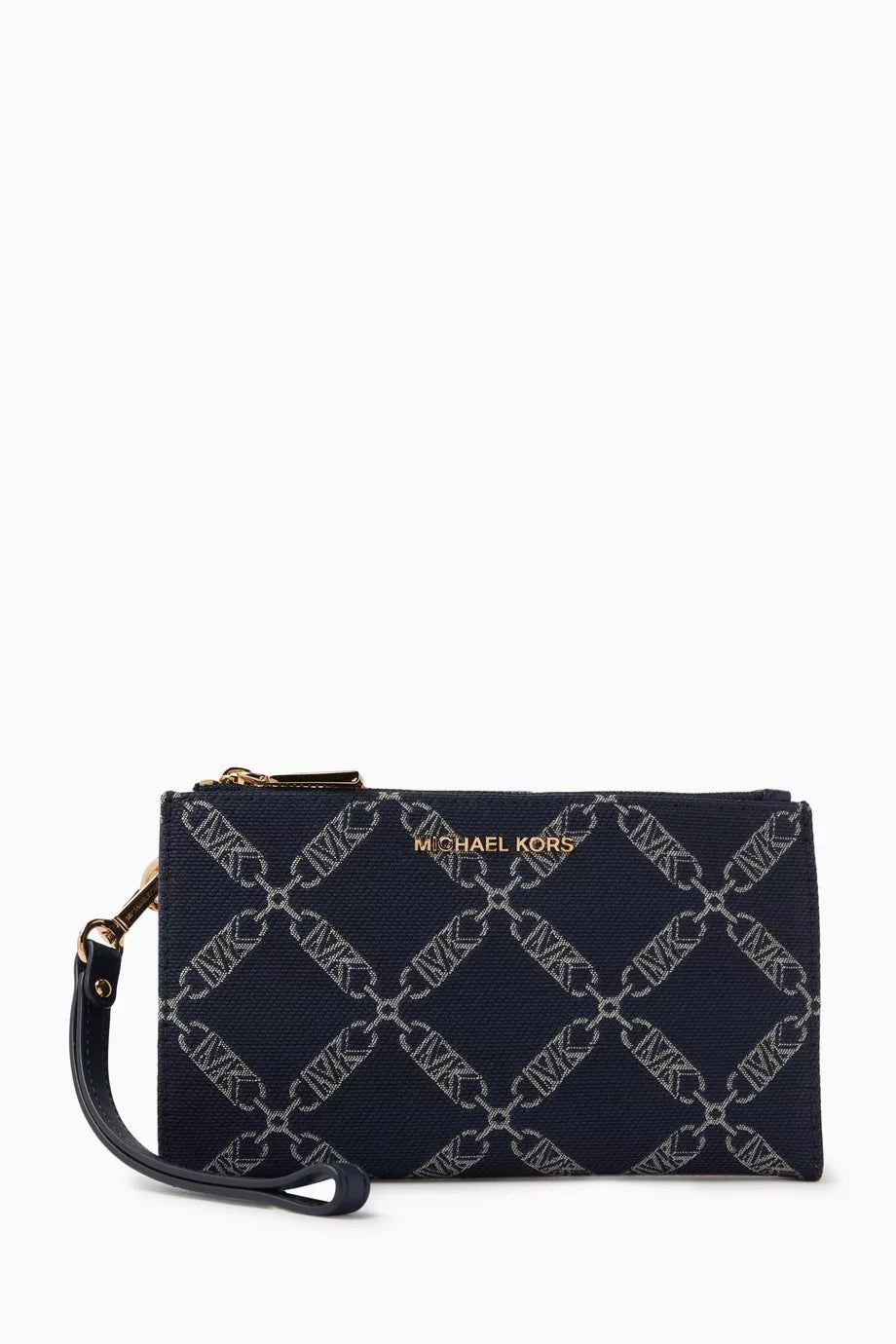Jet Set Wristlet in Leather