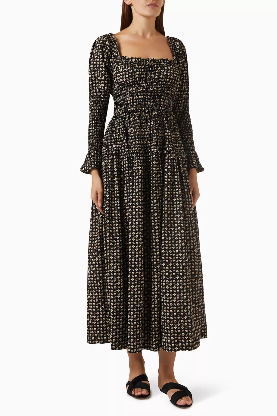 Bellamy Dress in Organic Cotton-poplin