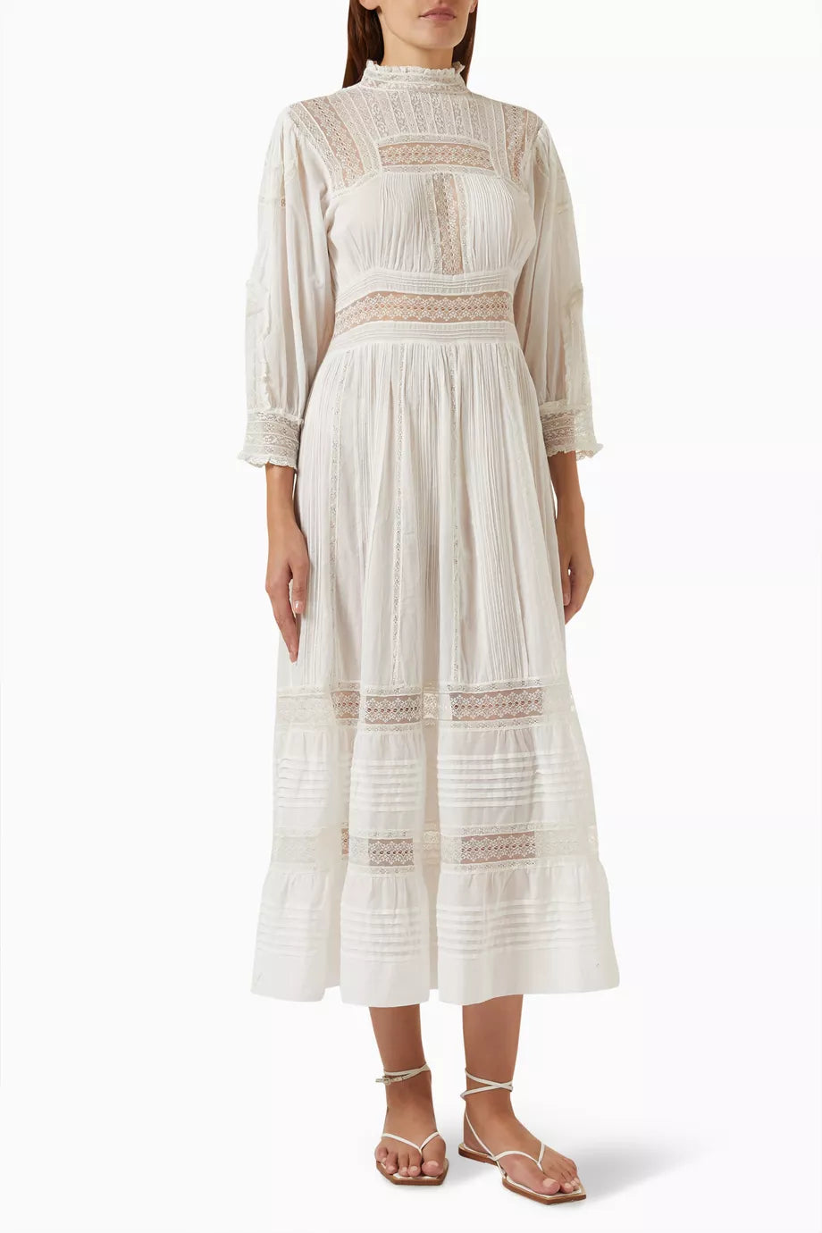 Magnolia Dress in Organic Cotton-voile