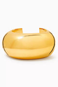 Chunky Cuff in Brass