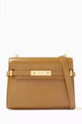 Mini Manhattan Shoulder Bag in Box Leather