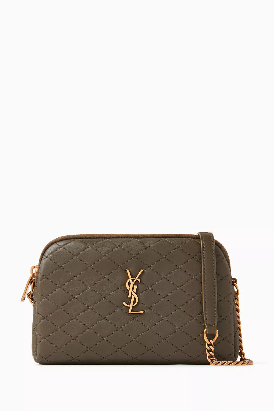 Gaby Pouch in Quilted Lambskin Leather