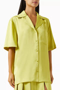 Mason Oversized Shirt in Satin
