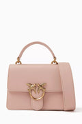 Mini Love Top-handle Bag in Leather