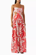 Airelles Cut Out Maxi Dress