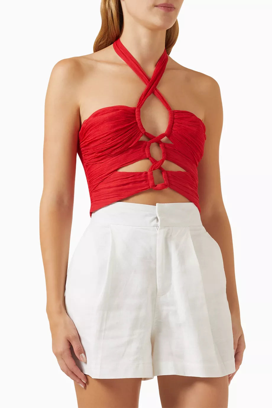 Margot Lace Up Top