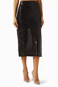 Midi Skirt in Sequin