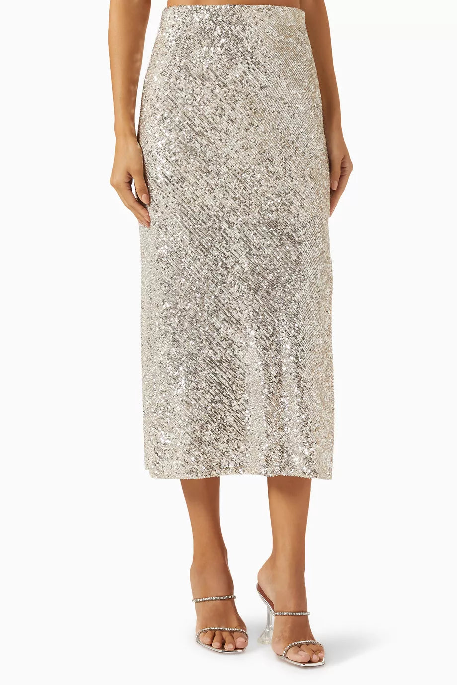 Midi Skirt in Sequin