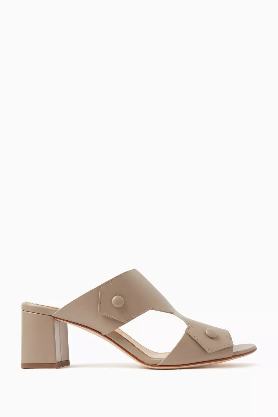 Crepida Agnesa 40 Mule Sandals in Leather