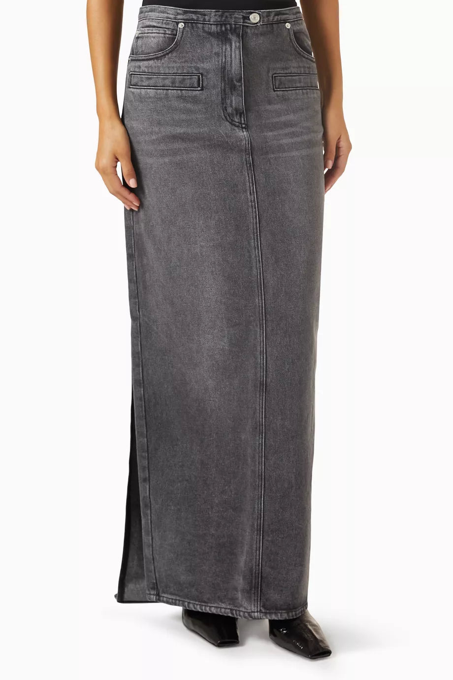 Heritage Maxi Skirt in Denim