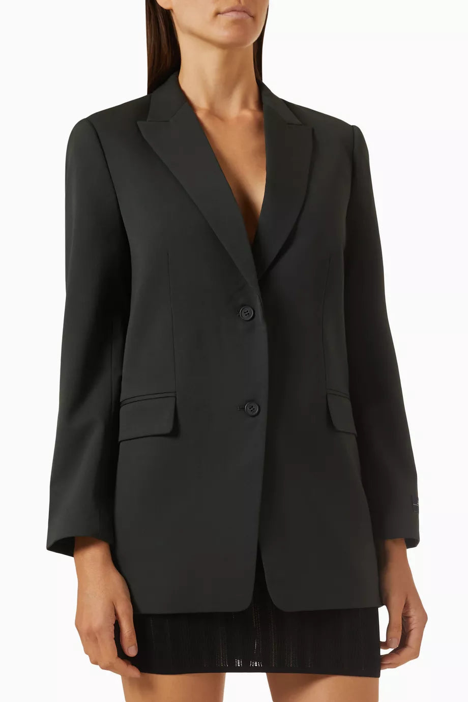 Hayden Oversized Blazer in Wool-blend