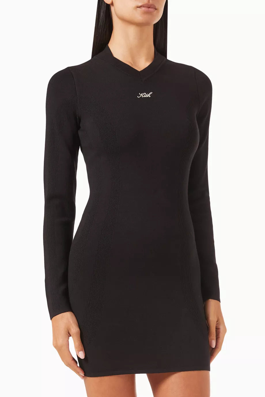 Celyn Racer Mini Dress in Knit