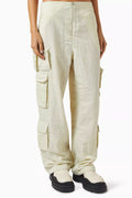 Allyn Mid-rise Cargo Pants in Nylon