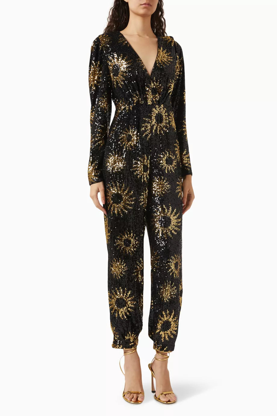 Sunny Mood Sequin Jumpsuit