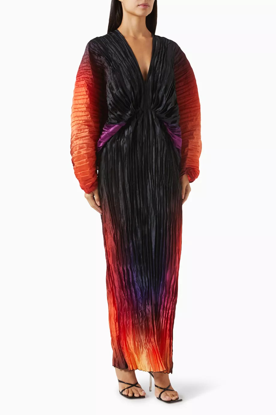 De Luxe Pleated Gown