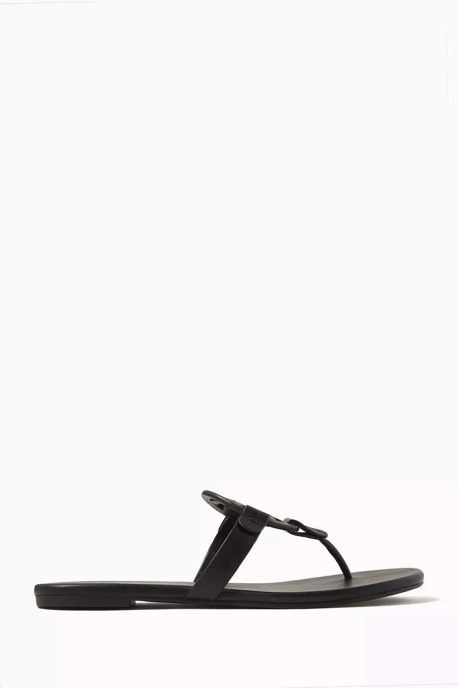 Miller Logo Soft Sandals in Leather