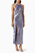 Mercury Halterneck Maxi Dress
