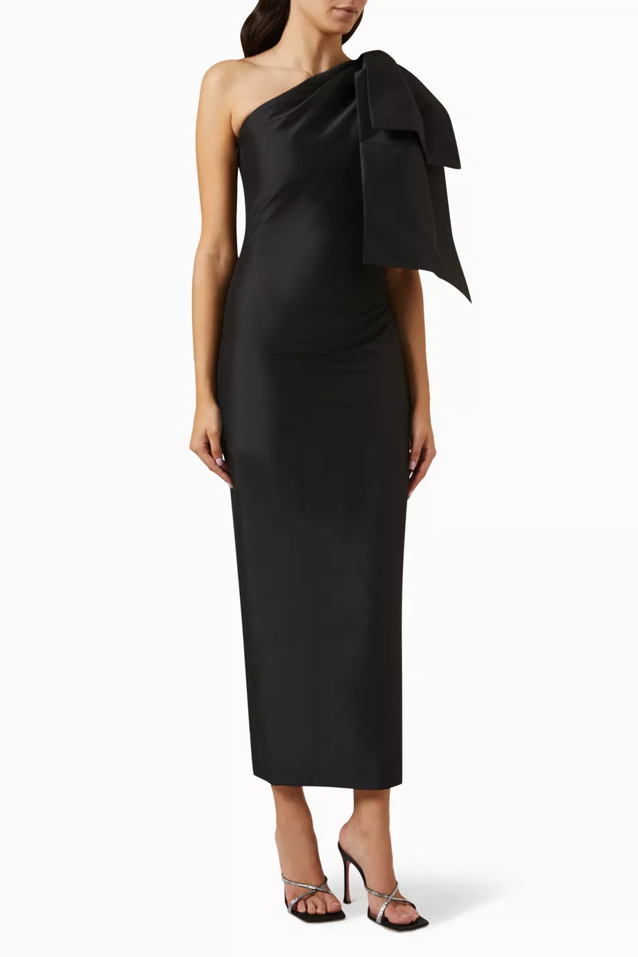 Josselin Bow Dress in Taffeta