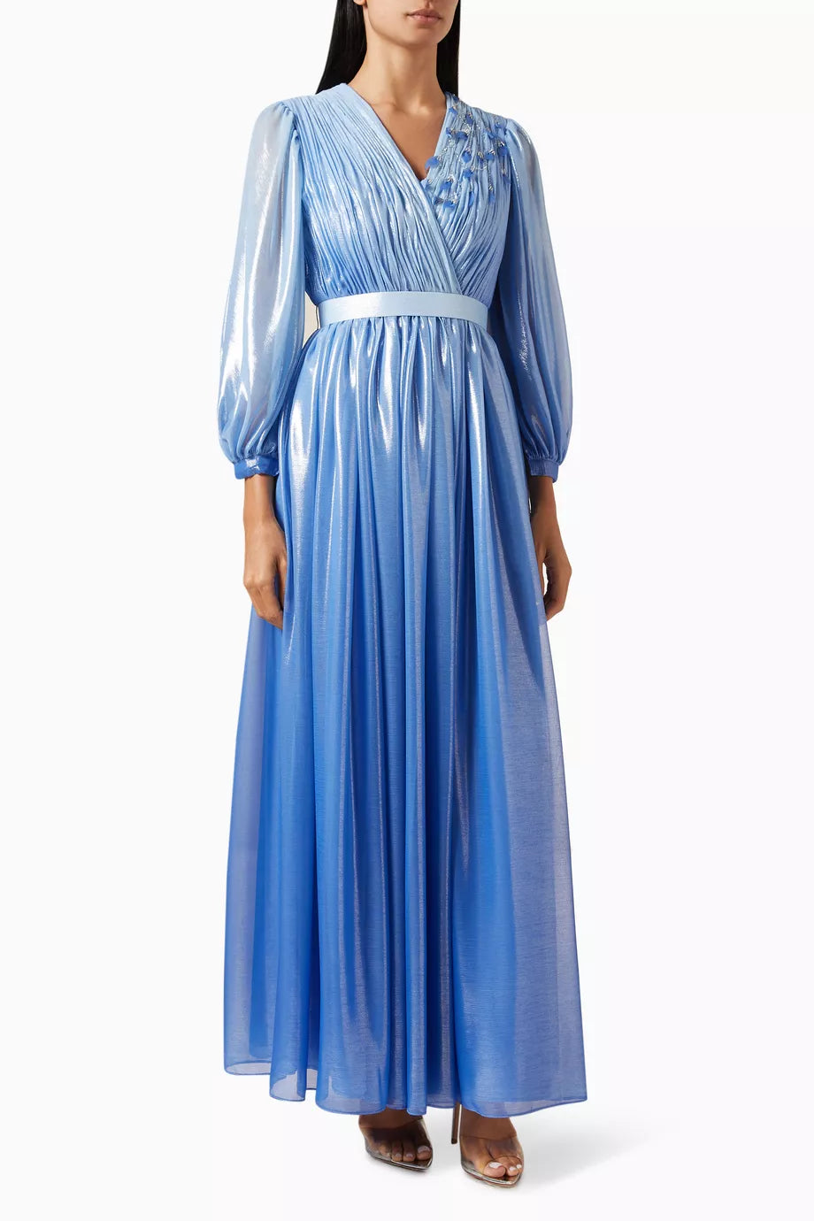 Hand-embellished Maxi Dress