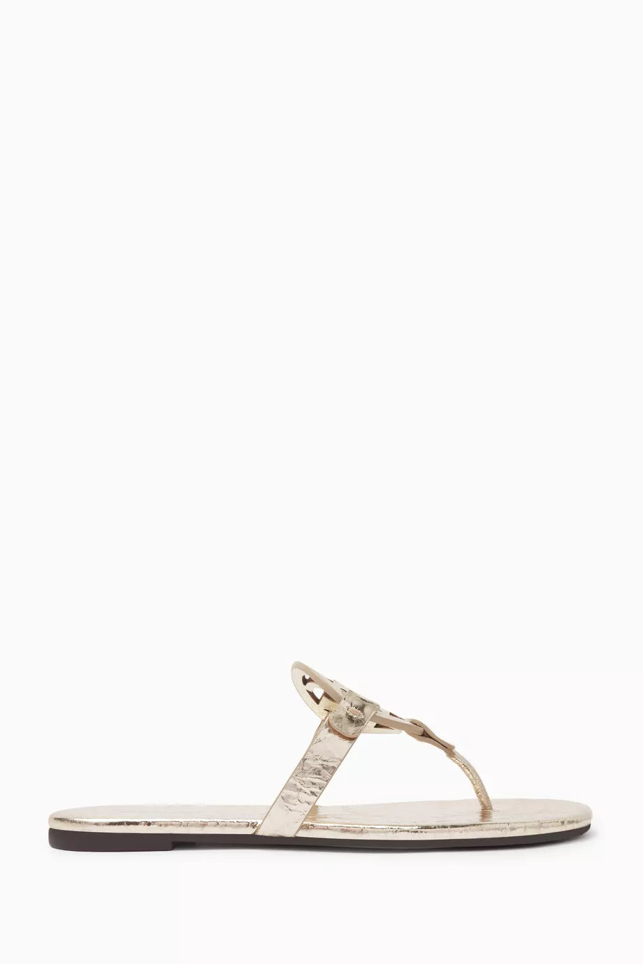 Miller Logo Sandals in Leather