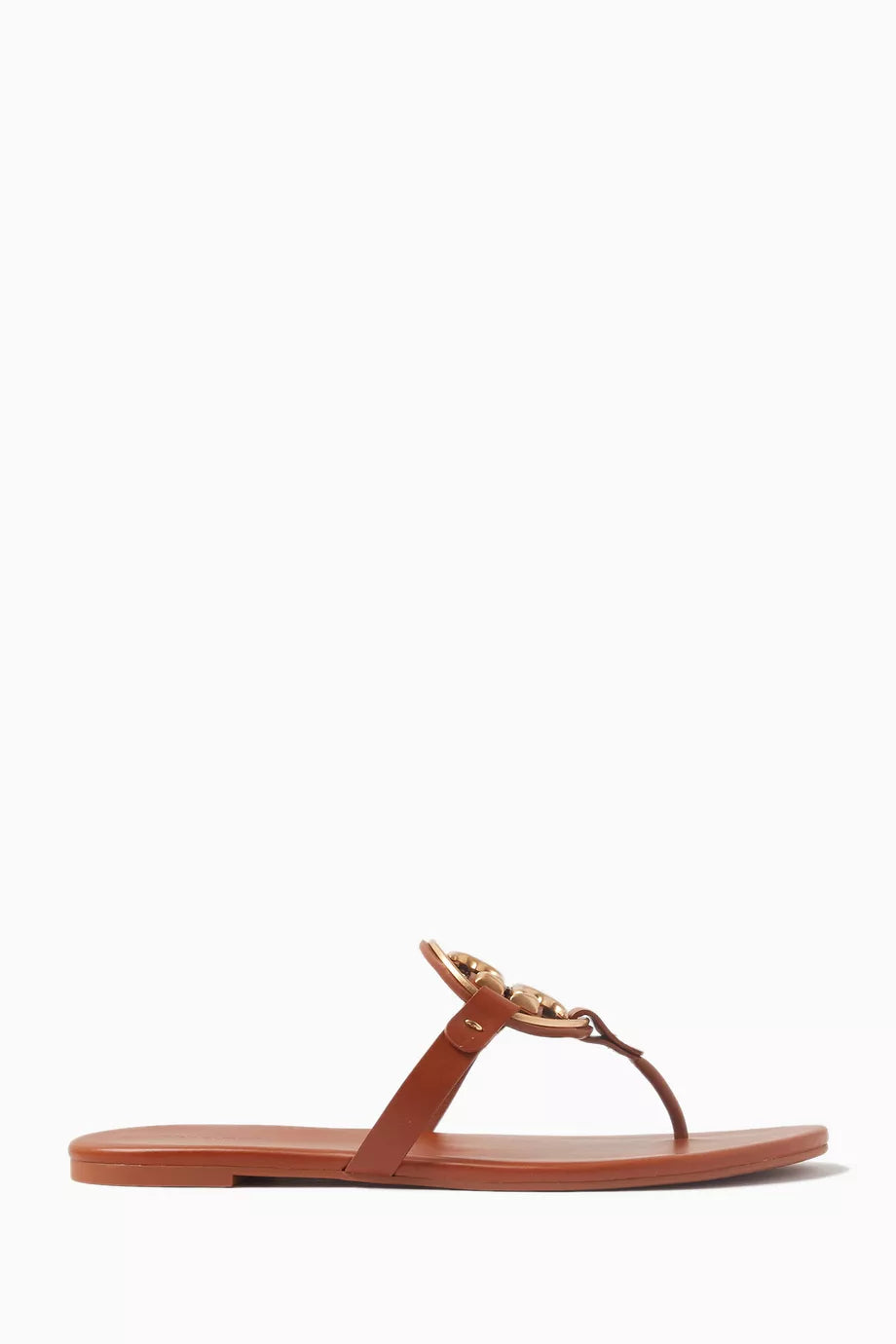 Miller Logo Sandals in Smooth Leather