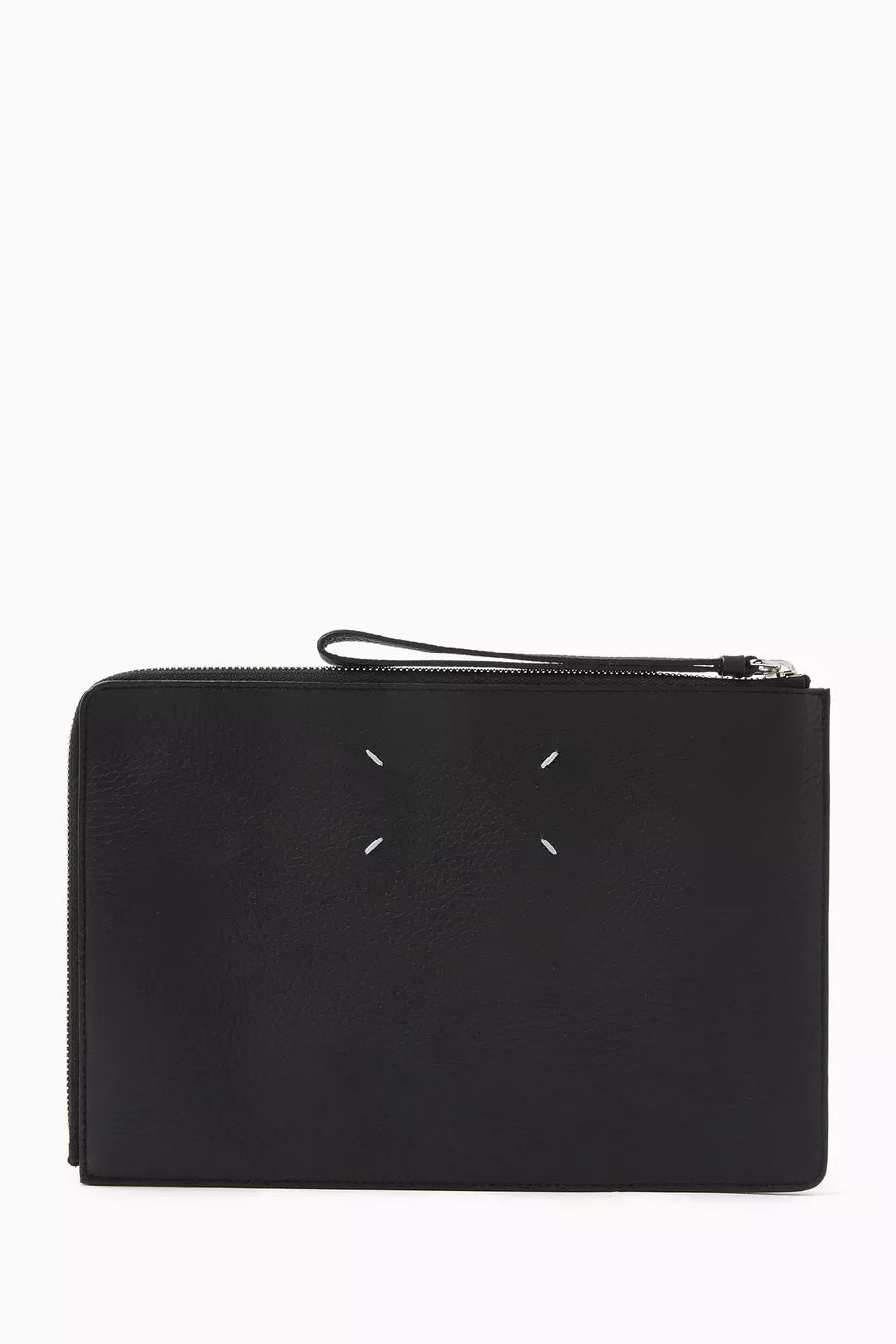 Four Stitches Pouch in Deerskin Leather