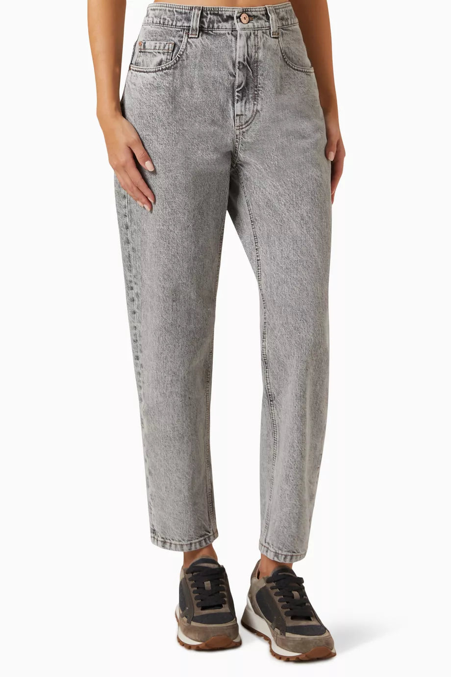 Straight-leg Jeans in Denim