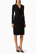 Medusa '95 Midi Dress in Viscose-knit