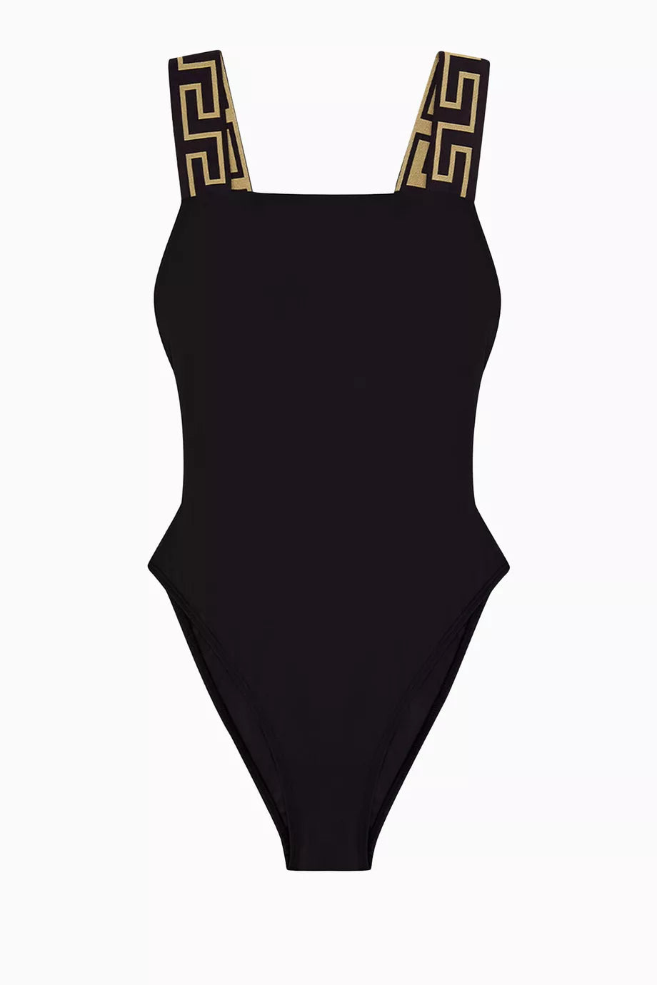 Greca Border One-piece Swimsuit in Nylon