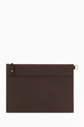 Medium Pouch in Grained Leather