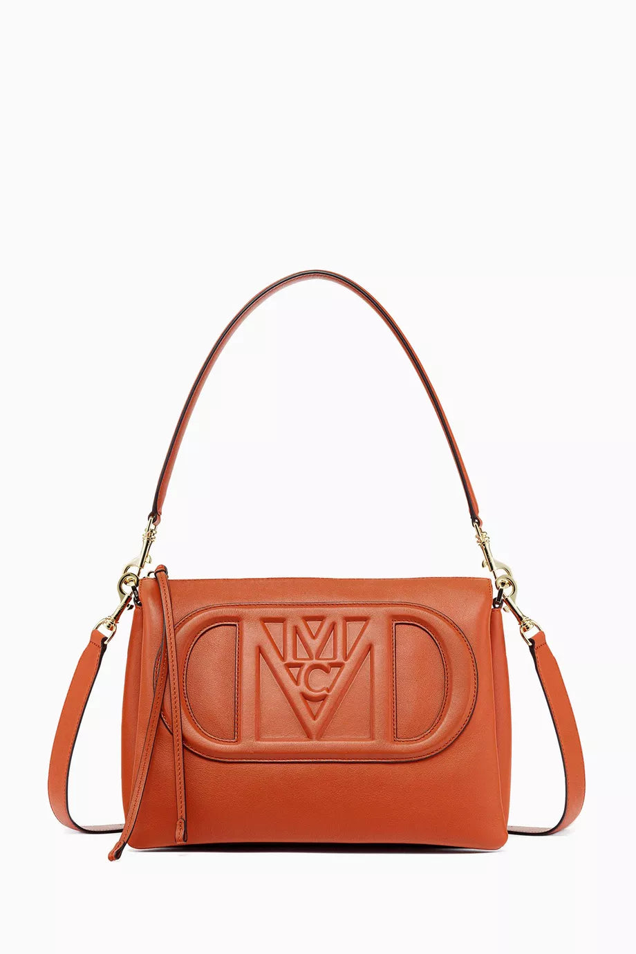 Medium Mode Travia Shoulder Bag in Spanish Calf Leather
